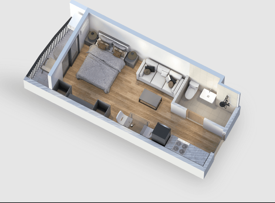 Harbor A Studio Unit